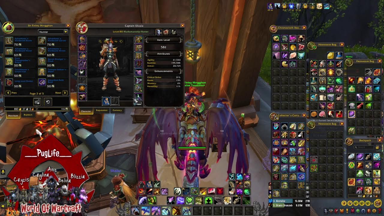 World Of WarCraft - The War WithIn: Delvs soloing +8__PugLife__