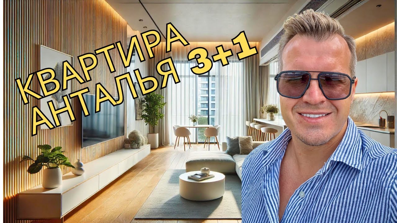 Продажа квартир Анталья, Турция. Недвижимость в Турции 2024