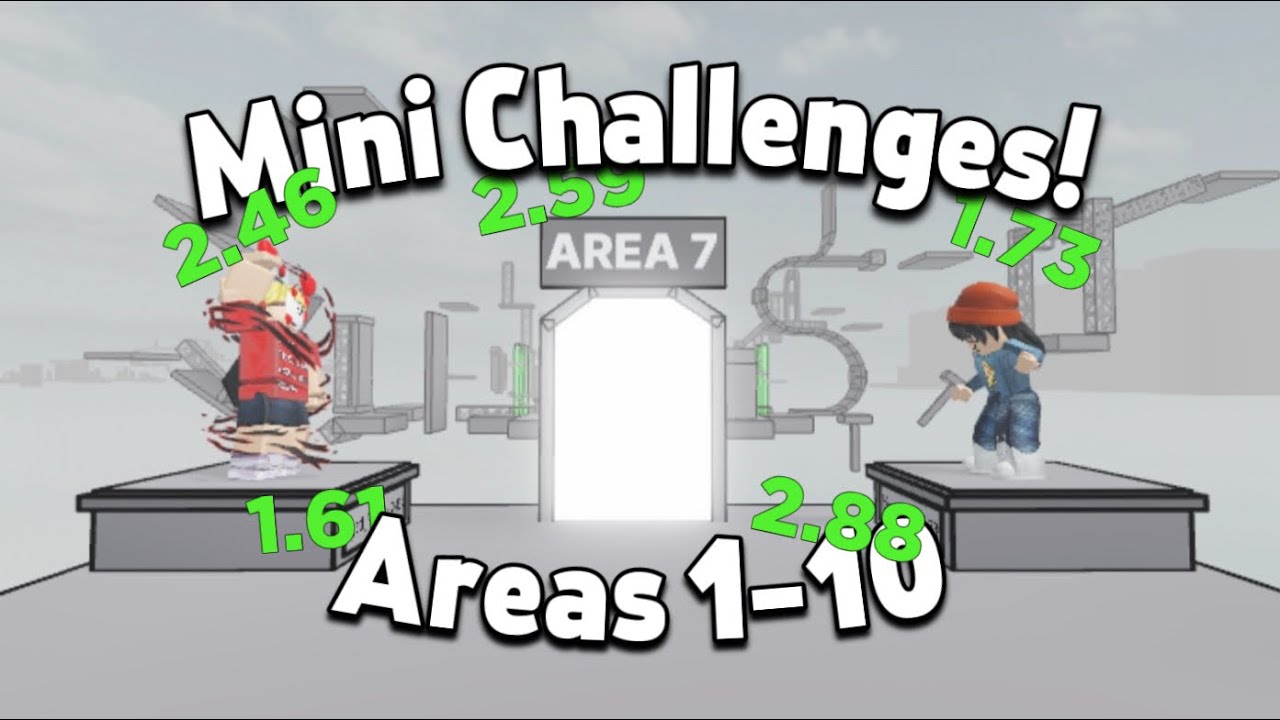All Mini Challenge records in Roblox Time Records!