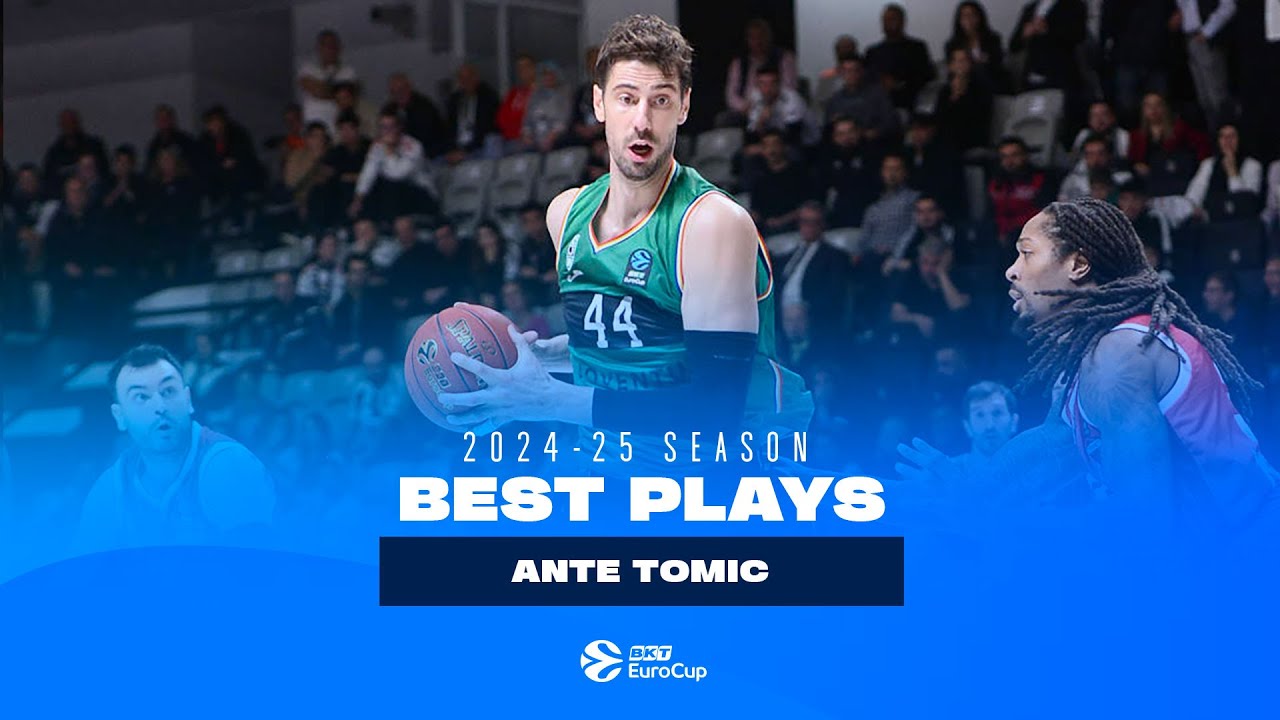 COURT VISION and SOFT TOUCH | Ante Tomic 2024-25 Best Plays