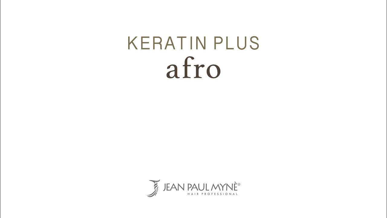 Tutorial Keratin Plus AFRO Straight effect  - ENG - Jean Paul Mynè