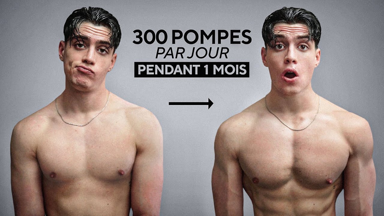 300 POMPES PAR JOUR PENDANT 1 MOIS ! (résultat extrême ?) Ft. Coronagym