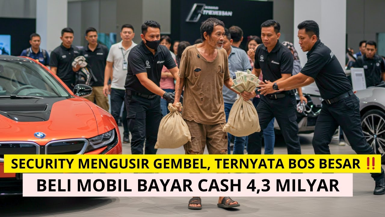 Pegawai Showroom Mengusir Gembel Bawa Karung Buat Beli BMW i8 4,3 MILYAR‼️TERNYATA DIA BOS BESAR‼️