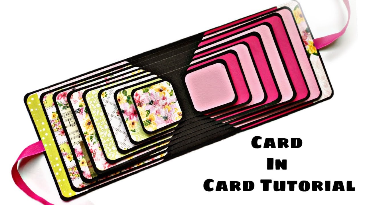 Card in Card Tutorial | How to Make Card (Requested Video)