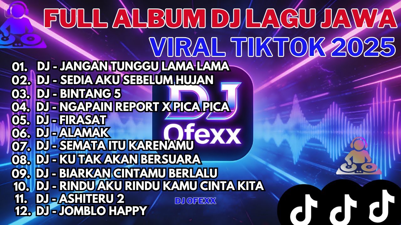 FULL ALBUM DJ TERBARU 2026 – DJ Viral TikTok Full Bass | Remix Nonstop Paling Enak