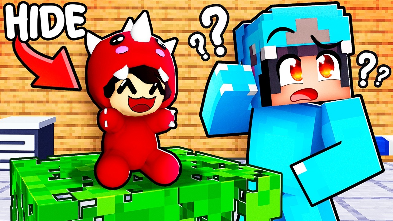 TOYS Hide and Seek in Minecraft!