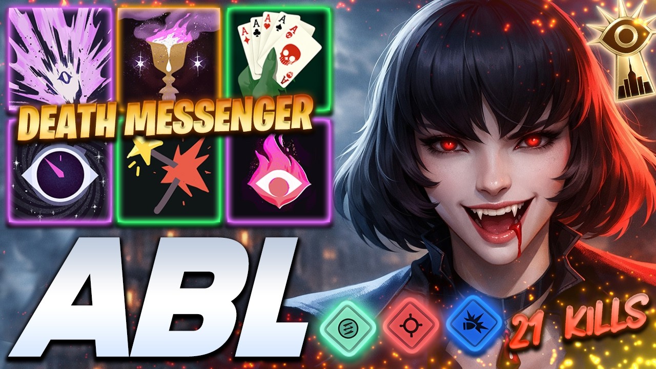 ABL Mina DEATH MESSENGER 21 KILLS - Deadlock Pro Gameplay & Guides [Watch & Learn]