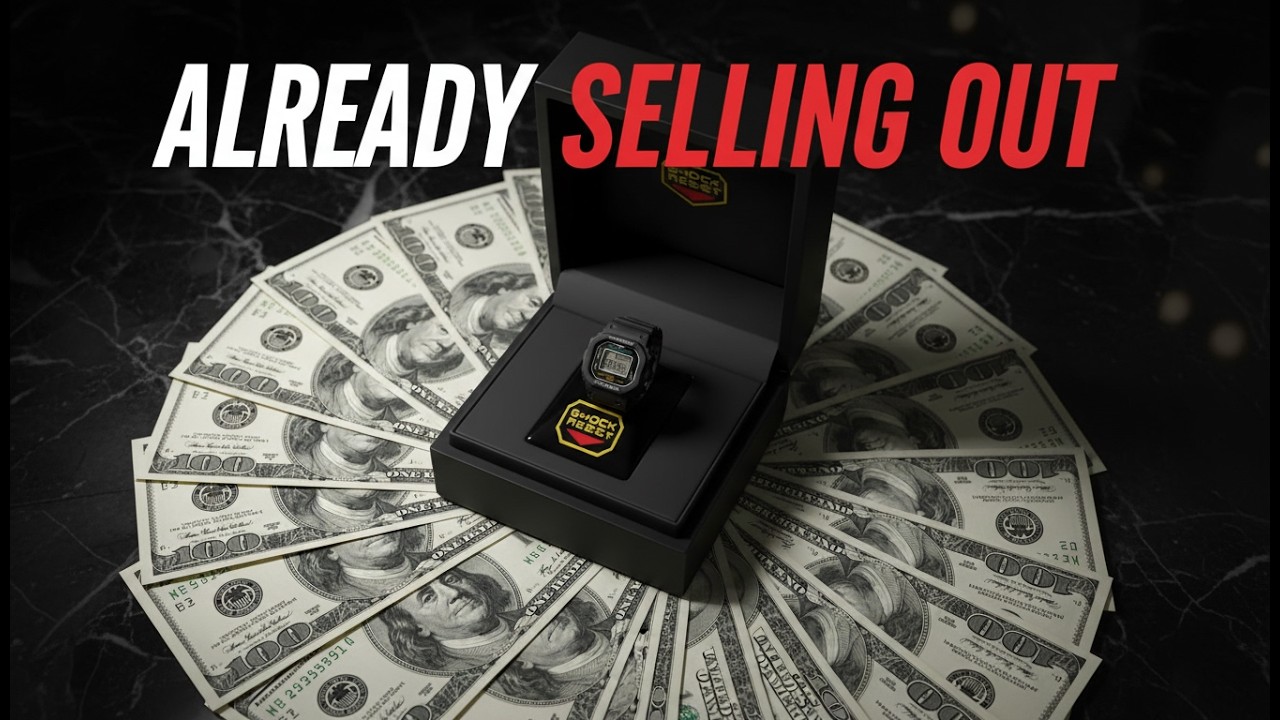 G-Shock’s Finger Watch Is About to Sell Out