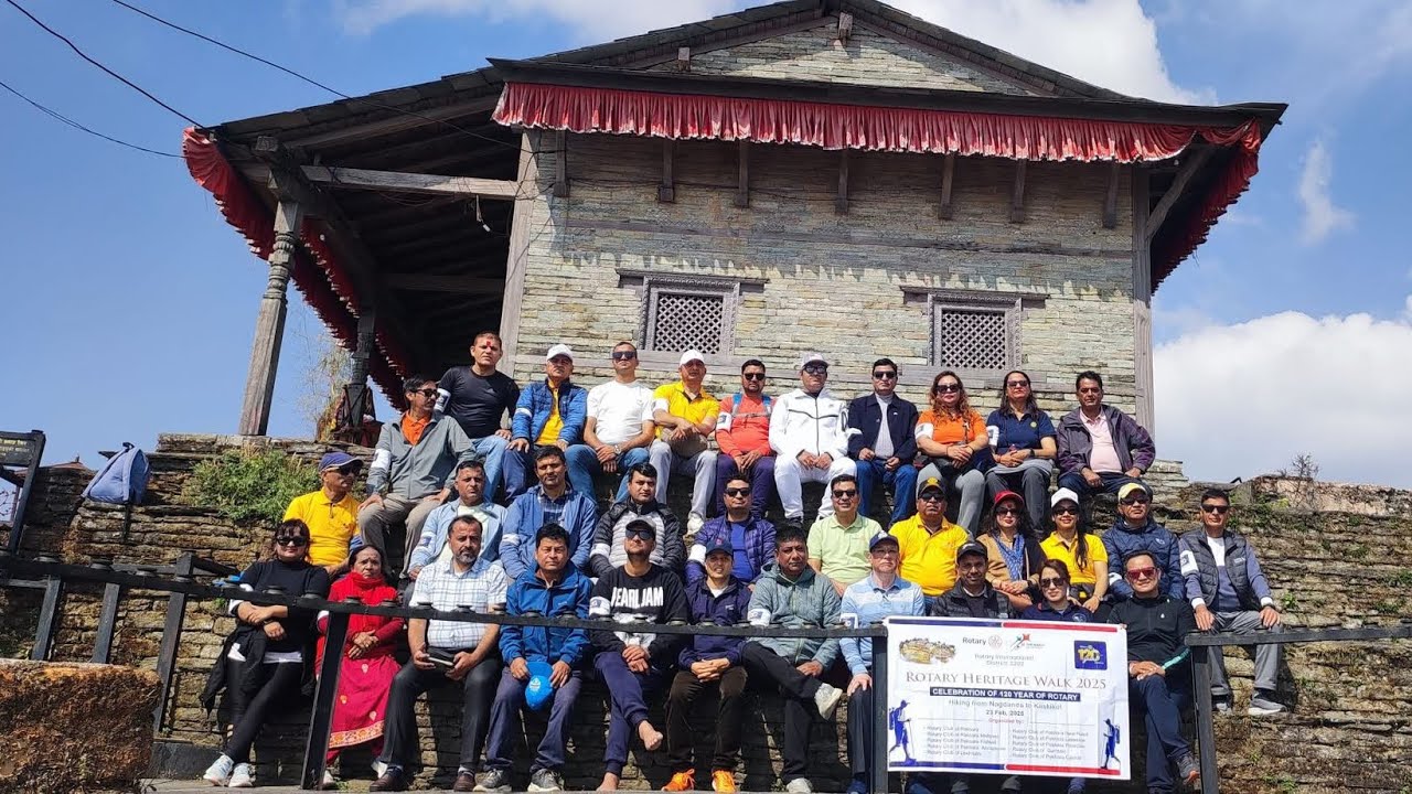 ROTARY HERITAGE WALK 2025 (Nagdanda to Kaskikot)