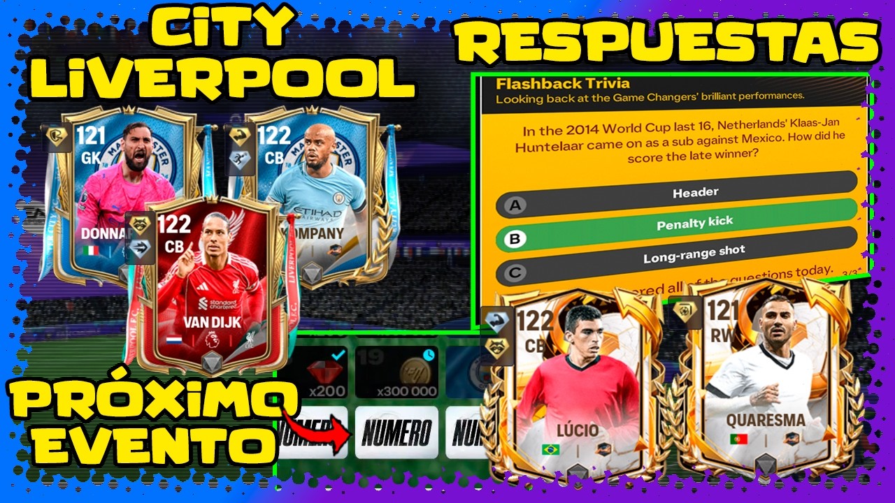 Cartazas del Liverpool y City, Game Changer con Lucio, pr&oacute;ximo gran evento y m&aacute;s cosas