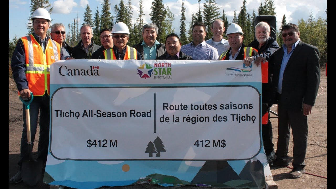 Tłı̨chǫ Highway Project - Groundbreaking