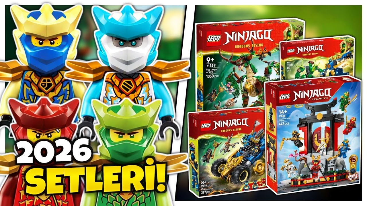 Bu Fiyatlar Şaka Olmalı! | Ninjago 2026 Setleri Detaylı İnceleme - Ejderhaların Yükselişi