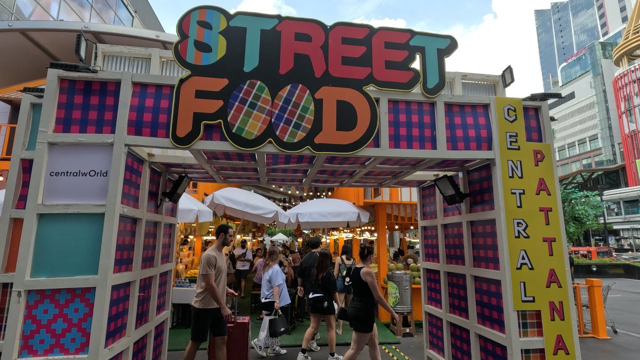 Bangkok Thailand Street Food CentralWorld🌼