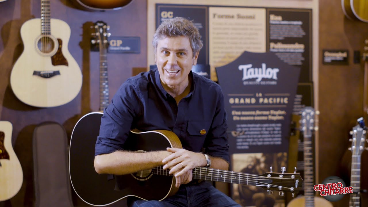 Con Matteo Bergamini un Tour Taylor Guitars da Centro Chitarre!