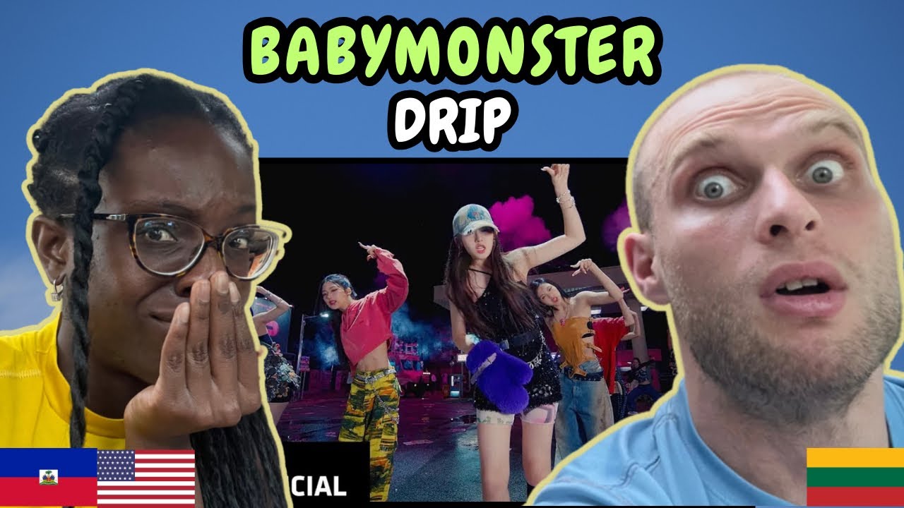 REACTION TO BABYMONSTER (베이비몬스터) - DRIP (Official MV) | FIRST TIME HEARING DRIP