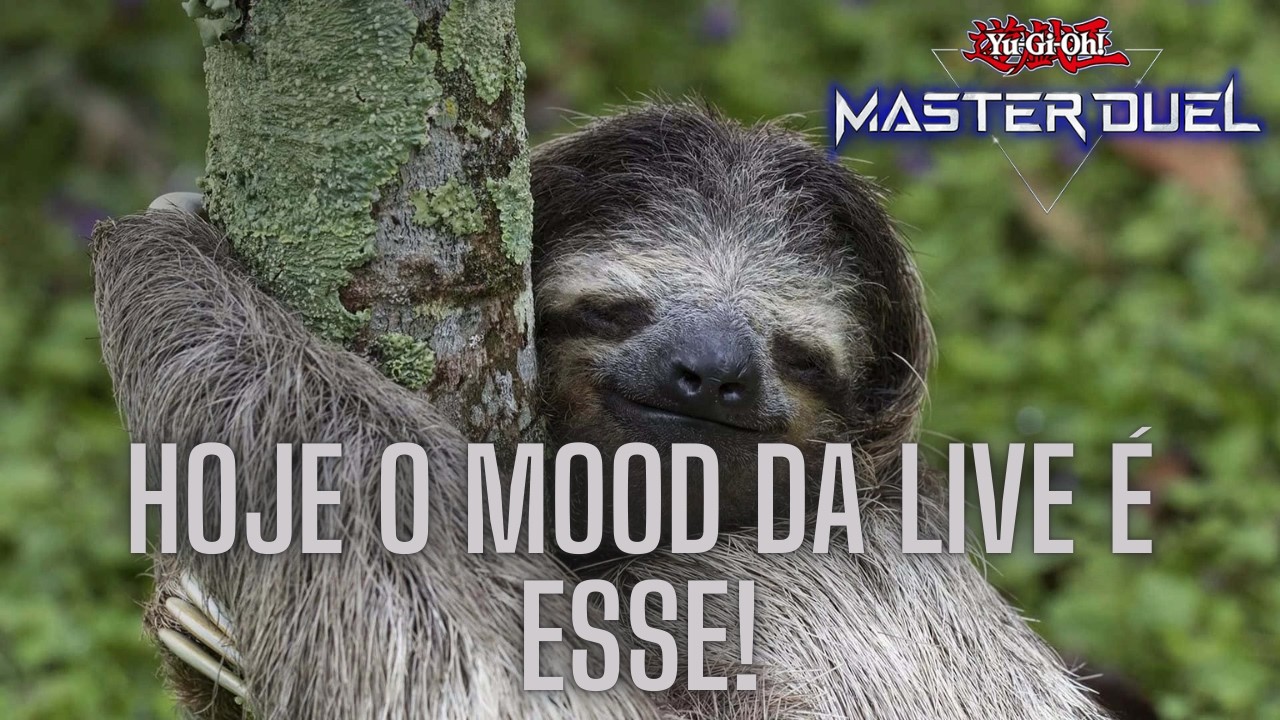 Hoje é mood da preguiça, live do soninho! - Yu-Gi-Oh! Master Duel.