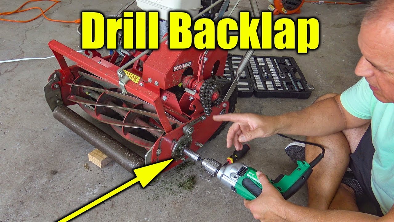 Backlap Reel Mower