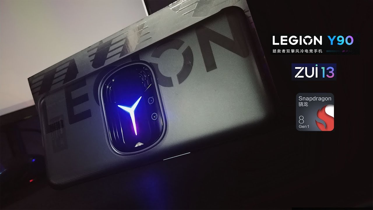 Quick Unbox - Lenovo Legion Y90 / ZUI13 / Benchmark Test / Antutu / 3DMARK / 8 Gen 1