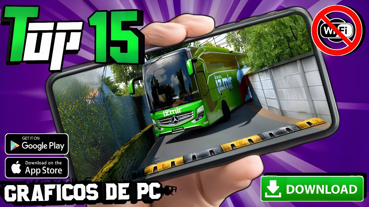 💥Top 15 | Mejores Juegos de  Simulación de Autobús para Android y ios | 2025 - 2026