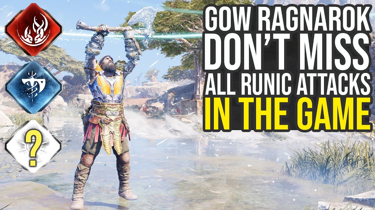 God of War Ragnarok All Runic Attacks & Where To Find Them (GOW Ragnarok Runic Attacks)