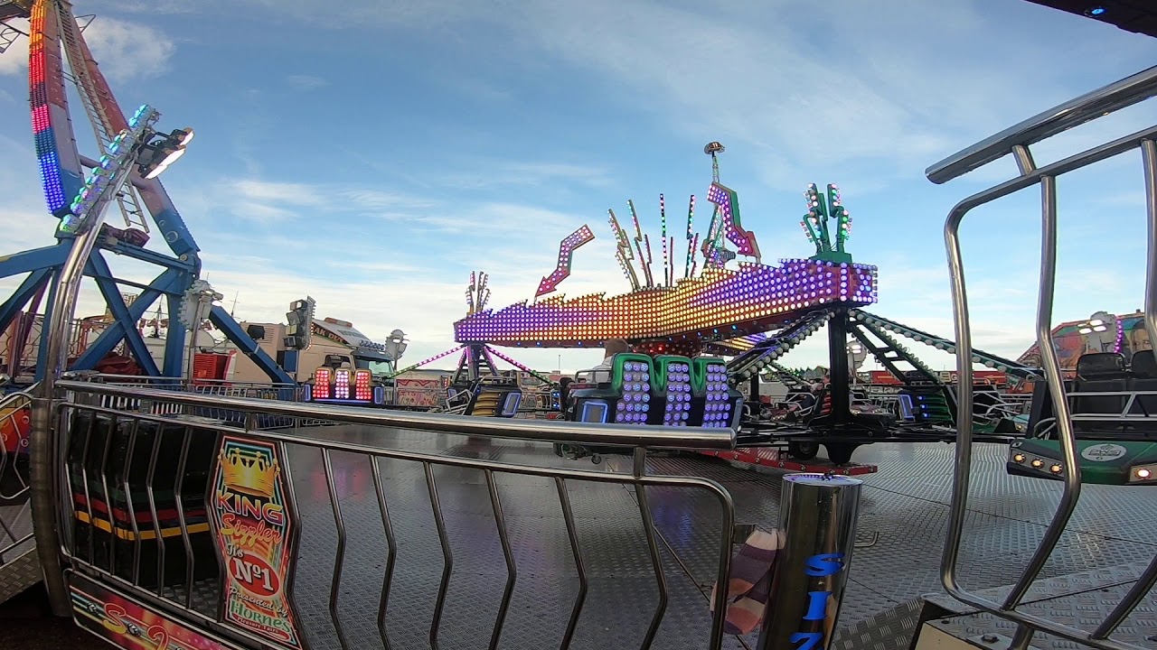 funfair ride Charlie Horne King sizzler fair ride @ hartlepool valantines fair 2020