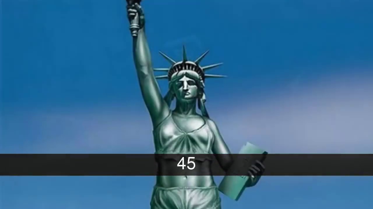 50 parodias de la estatua de la libertad