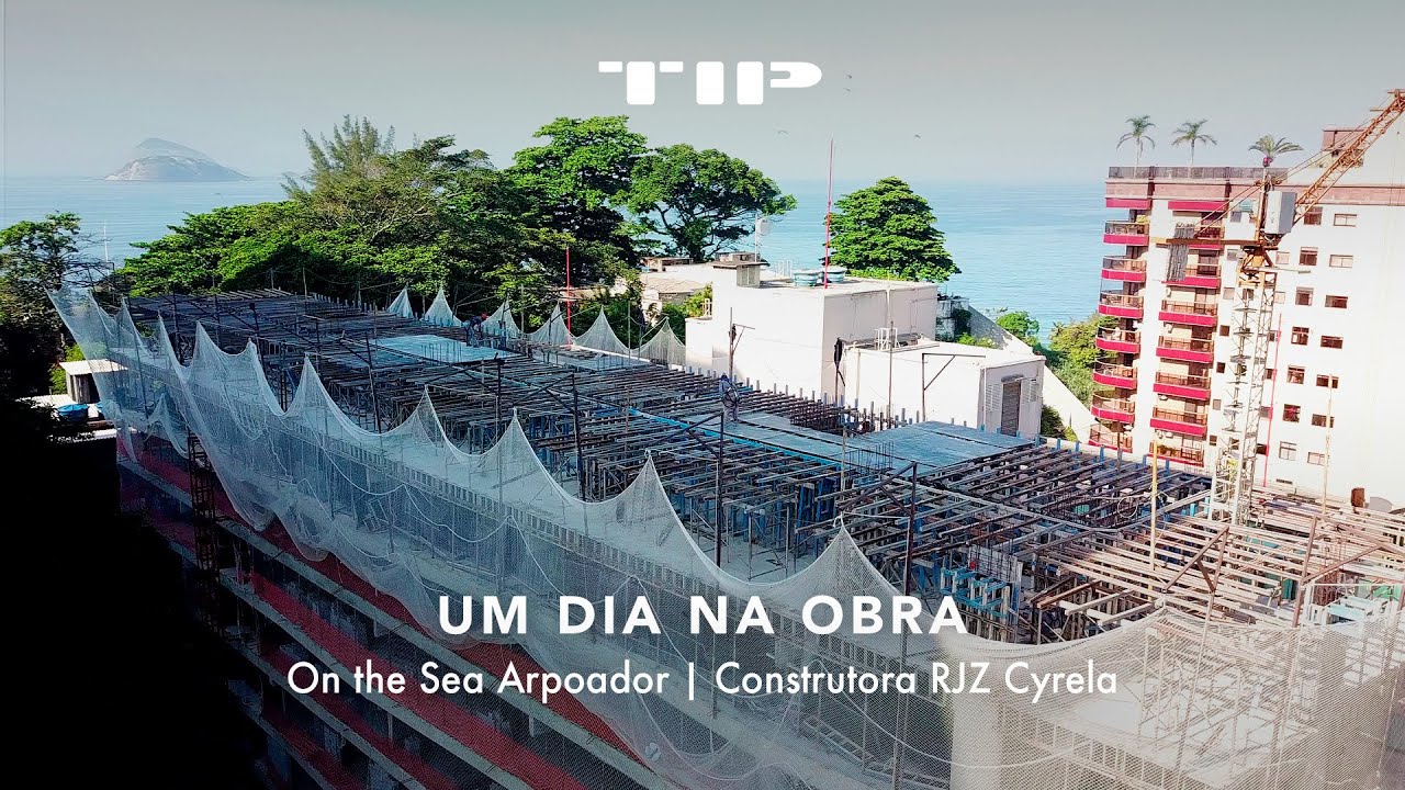 [UM DIA NA OBRA] Escoramentos TIP - On The Sea Arpoador | Construtora RJZ Cyrela