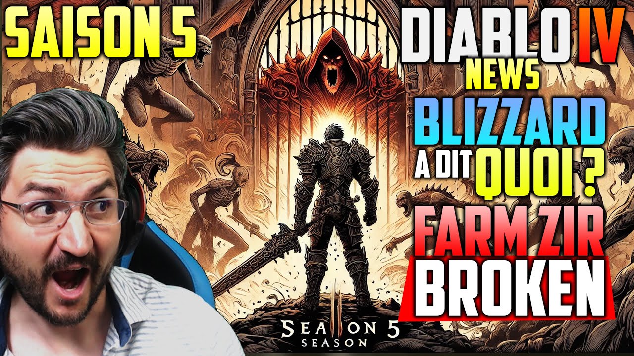 NEWS DIABLO 4 : BLIZZARD A DIS QUOI ? FARM UBER UNIQUE SUR ZIR BROKEN !