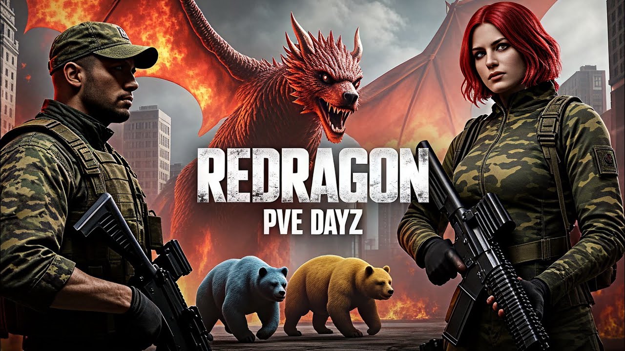 🔴 Стрим DayZ. Redragon PVE. Продолжаем выживать #2