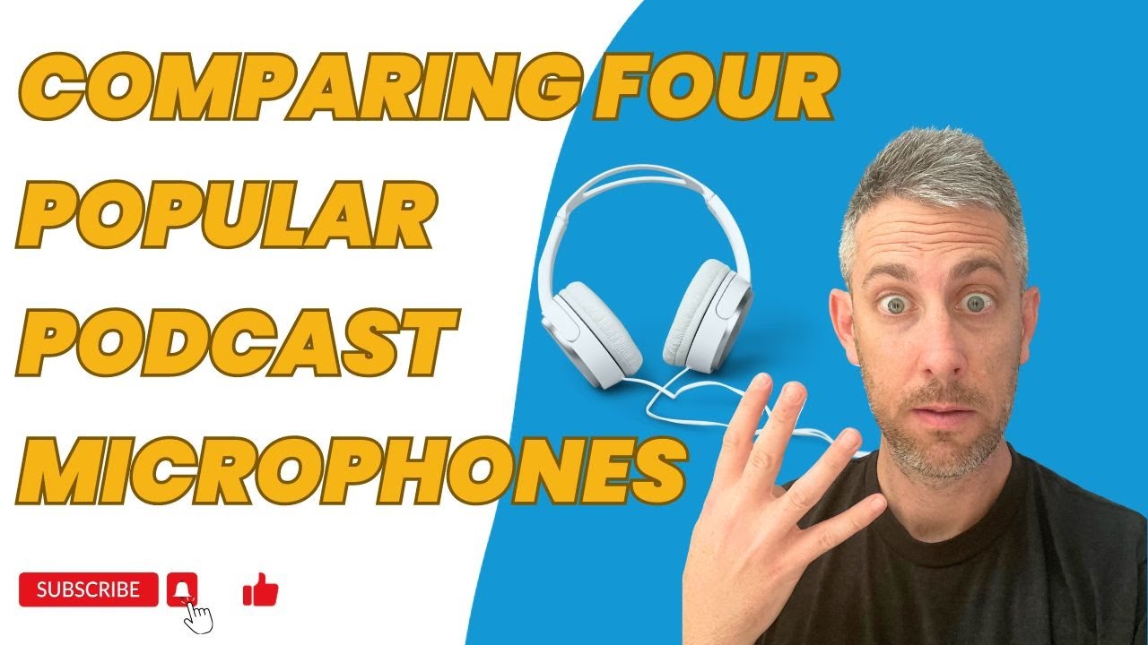 Comparing 4 Popular Podcast Mics - Shure MV7, Samson Q2U, Audio Technica ATR2100x, and Maono PD200x