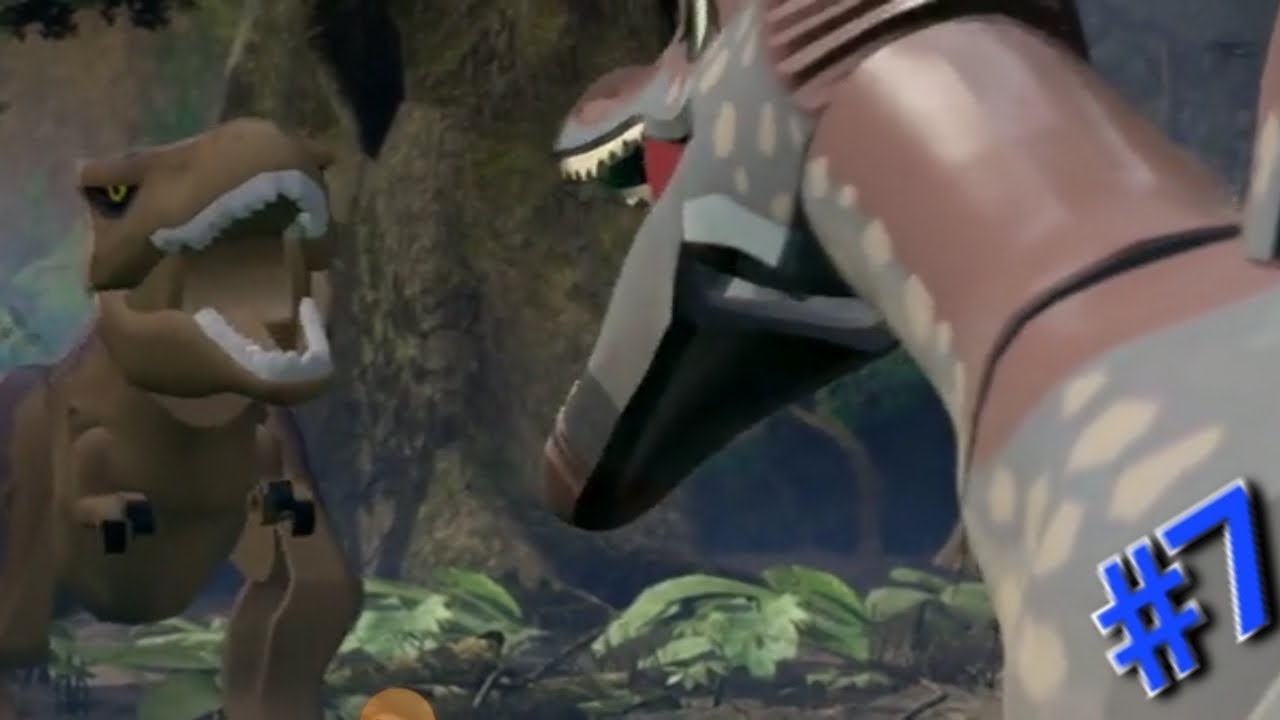 lego jurassic word Android (espinossauro comtra t.rex)