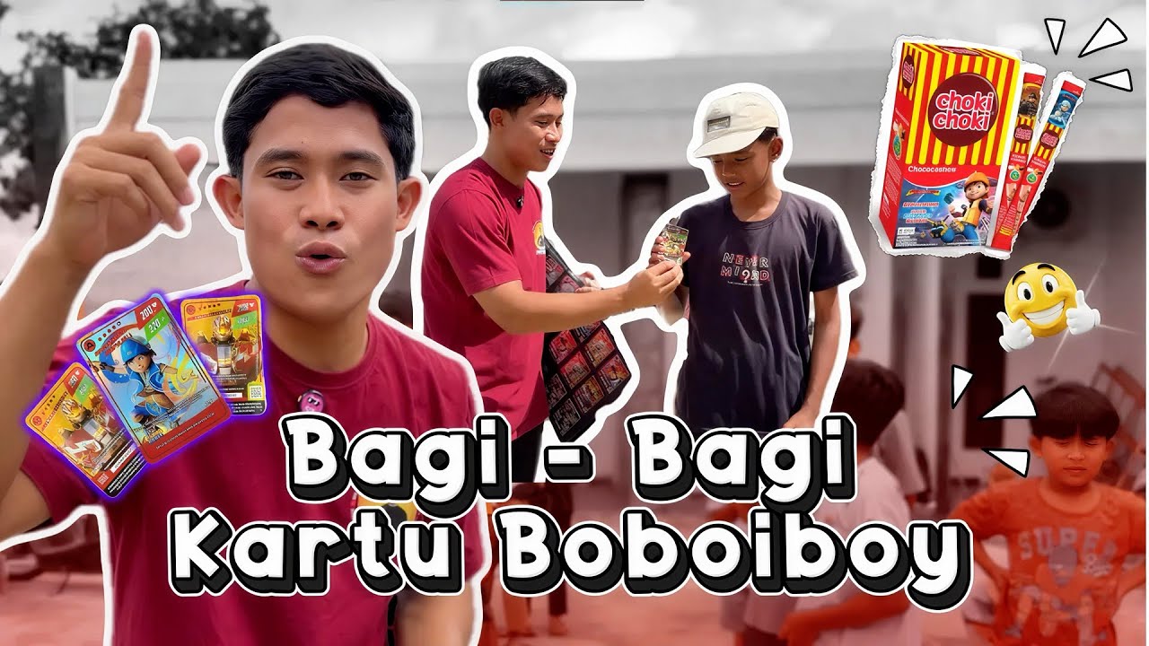 Bagi Bagi Kartu BoBoiBoy Langka 