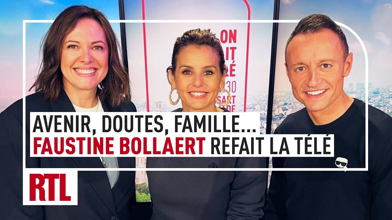 Avenir, doutes, famille... Faustine Bollaert refait la télé sur RTL