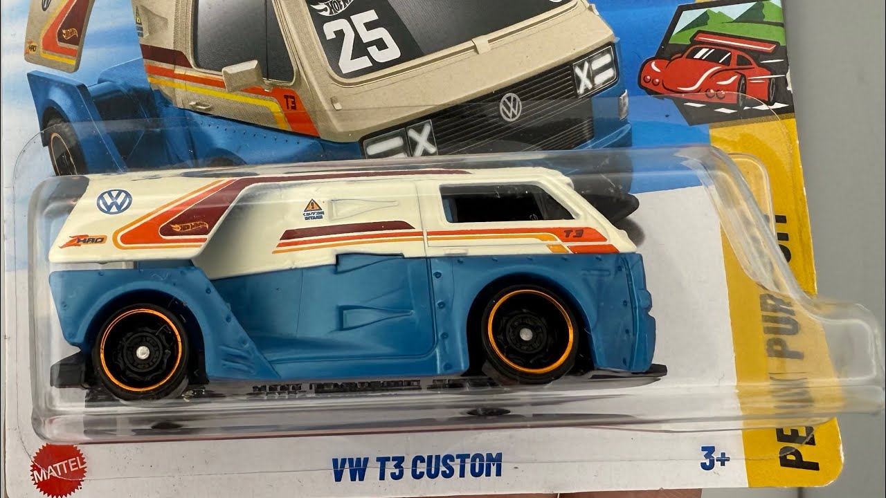 RACING VAN! HOT WHEELS VW T3 CUSTOM 3/10 PEAK PURSUIT FROM 2025 VOLKSWAGEN 