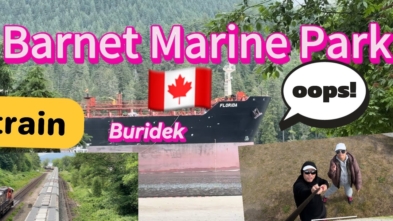 Barnet Marine Park| Nature Adventure|Crabbing|Train Watching.#travel #buhaycanada #pinoyvancouver .