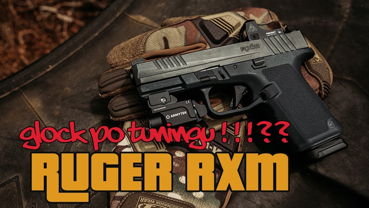 RUGER RXM GLOCK PO TUNINGU !!! ??  + KONKURS !!!!