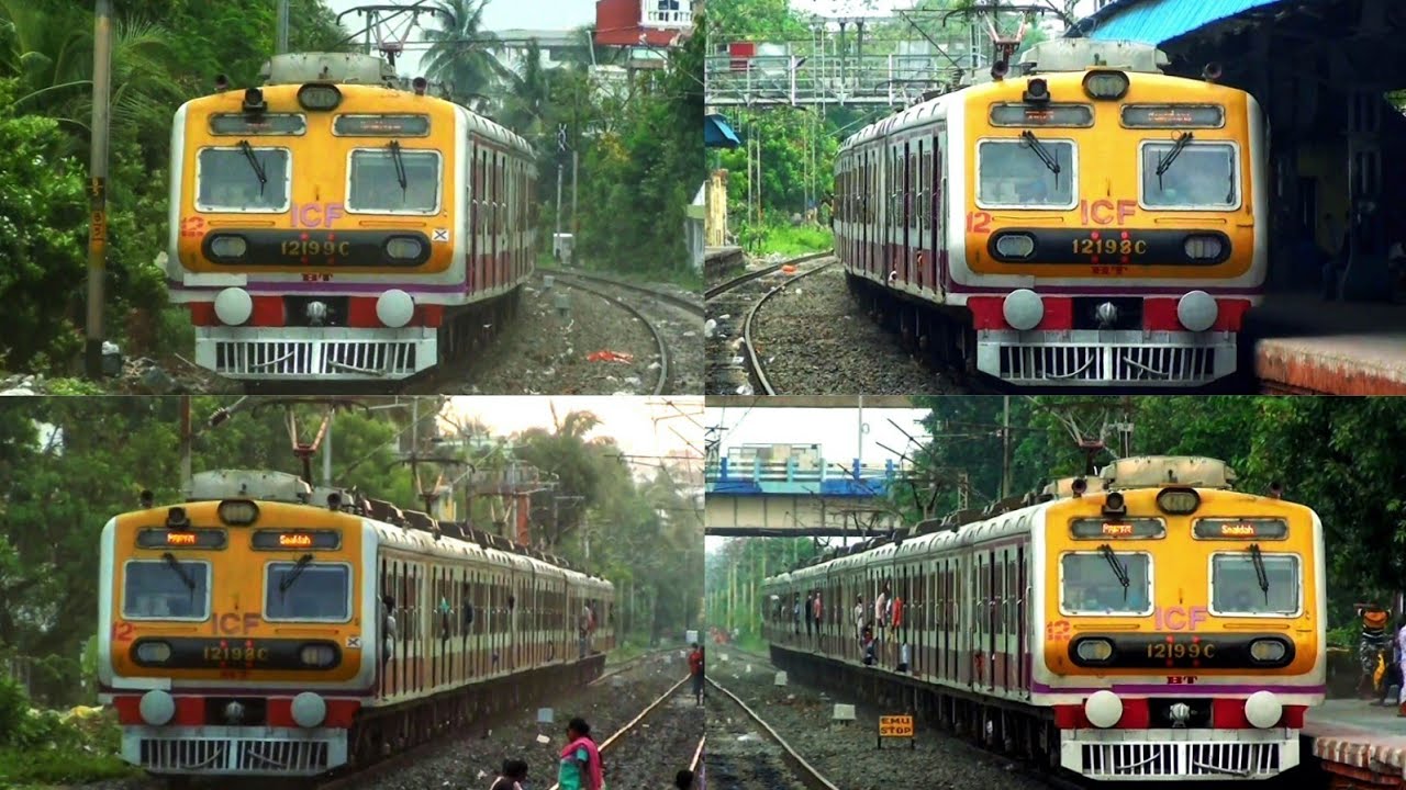 |[2 in 1]| High Speed Rampage of Bombardier EMU running as Galloping Staff Specials in Sealdah South