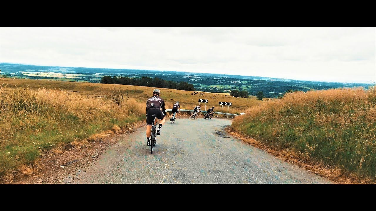 Road cycling group rides
