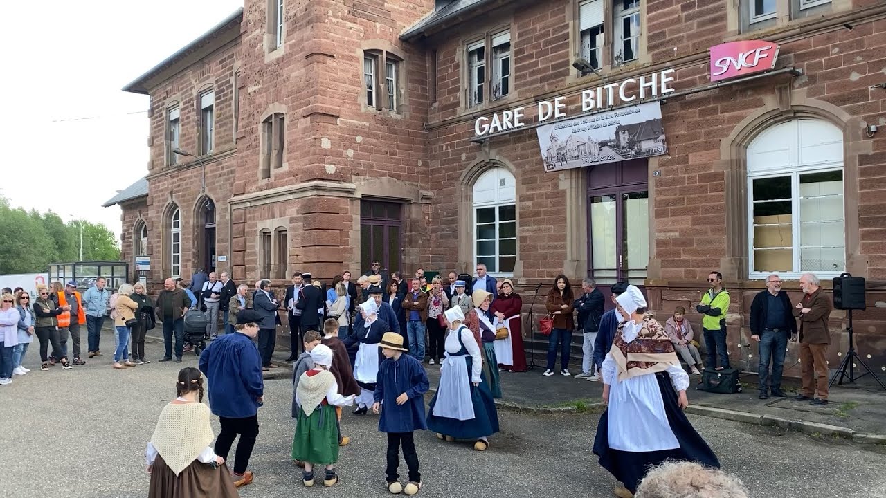 La gare et le camp militaire de Bitche fêtent leurs 120 ans