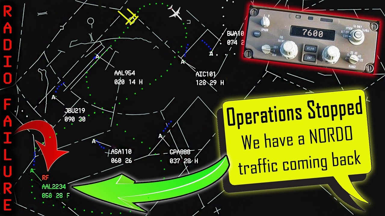 [REAL ATC] American B757 has COMPLETE RADIO FAILURE out of Kennedy!