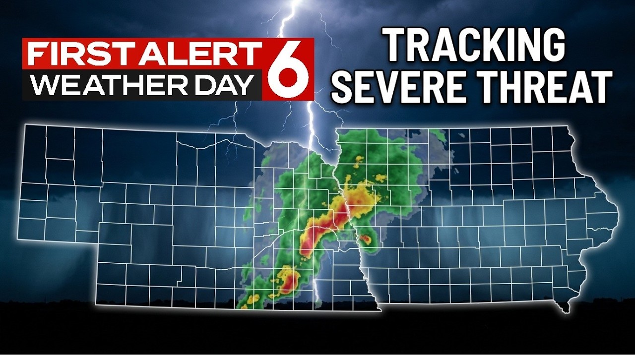 LIVE: Monitoring Strong to Severe Thunderstorm Threat | Nebraska & Iowa