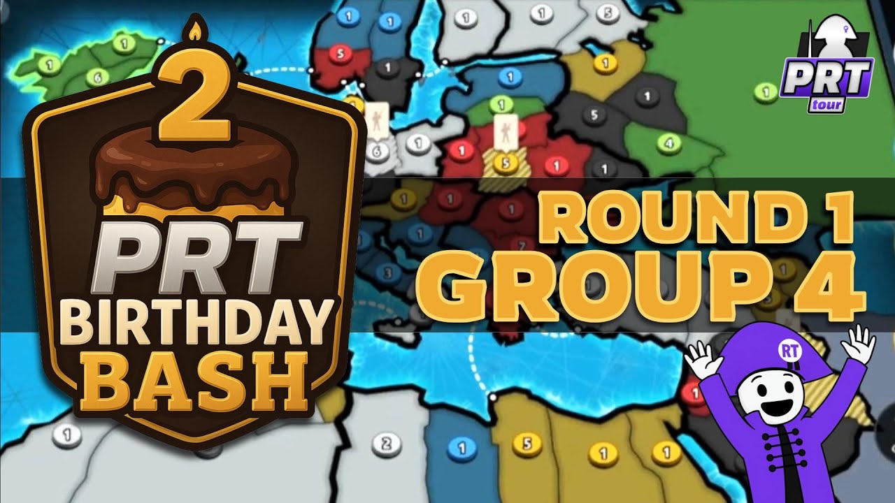 RISK Birthday Bash Open — Round 1 Group 4 | Chaos Begins 🎂🔥