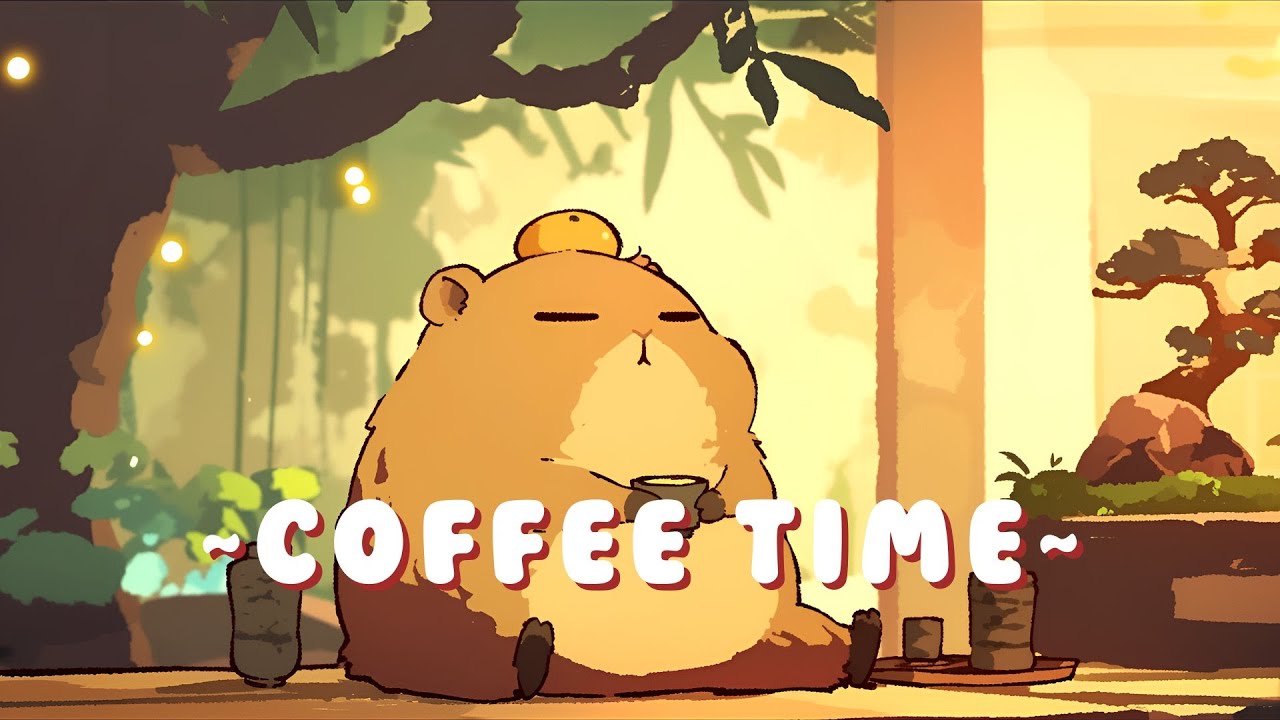 Capybara Lofi Radio - Japanese-inspired Lofi Collection ~ Tranquil Mood ~ 📚 🎵