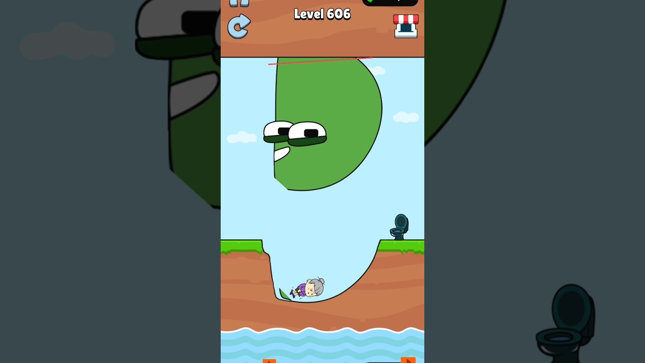 Slice D Funny Game Level #606 #shorts #shortsfeed #slicetosave #gaming #gameplay #viral #funny