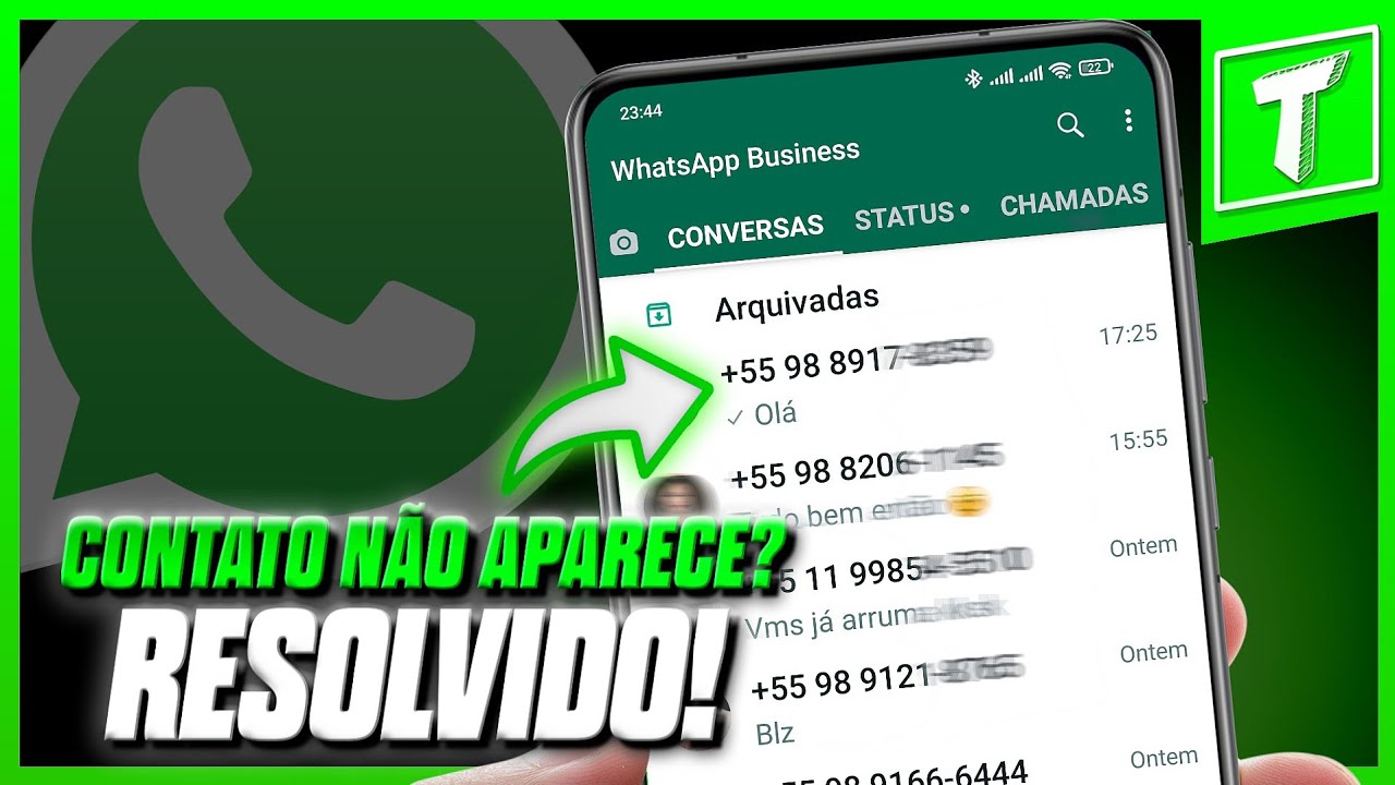 Nome do contato não aparece no WhatsApp? Veja como resolver!!
