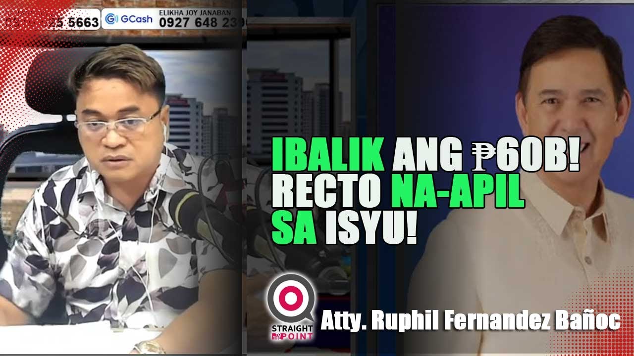 IBALIK ang ₱60B PhilHealth Fund | Recto Gi-Bira sa Isyu sa Fund Transfer!