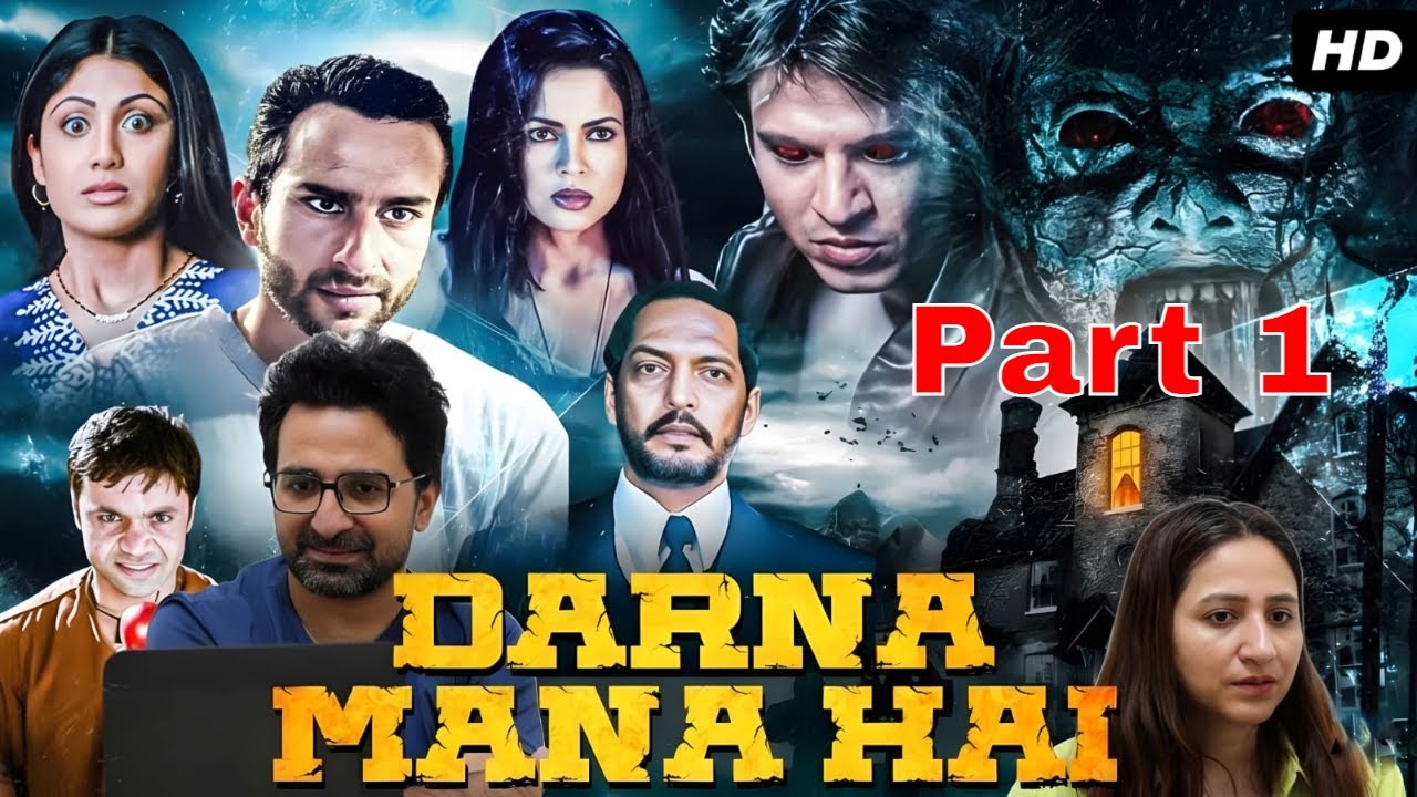Pak Reacts to DARNA MANA HA... Part 1 | Saif Ali Khan, Vivek, Nana Patekar, Shilpa | Horror Movie