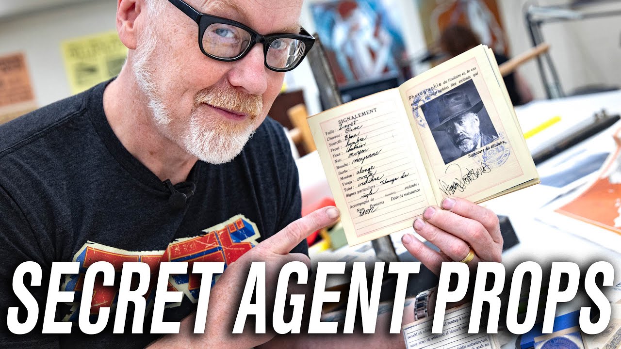 Adam Savage's Spy Prop Kit!