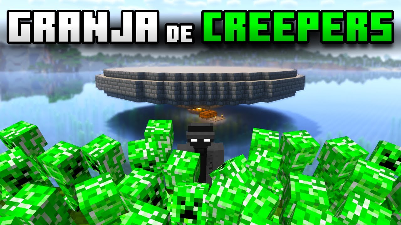 🧨 GRANJA de CREEPERS para Minecraft 1.21+ | (Java)
