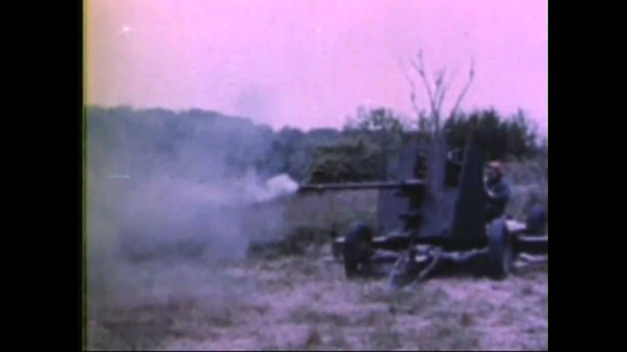 M1939 37mm Air Defense Gun Tests
